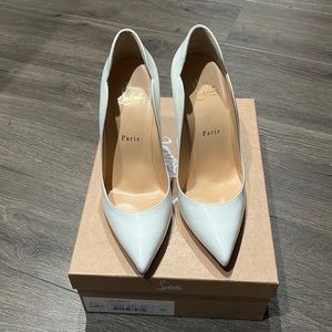 I am selling brand new Christian louboutin because they are too tight on me.